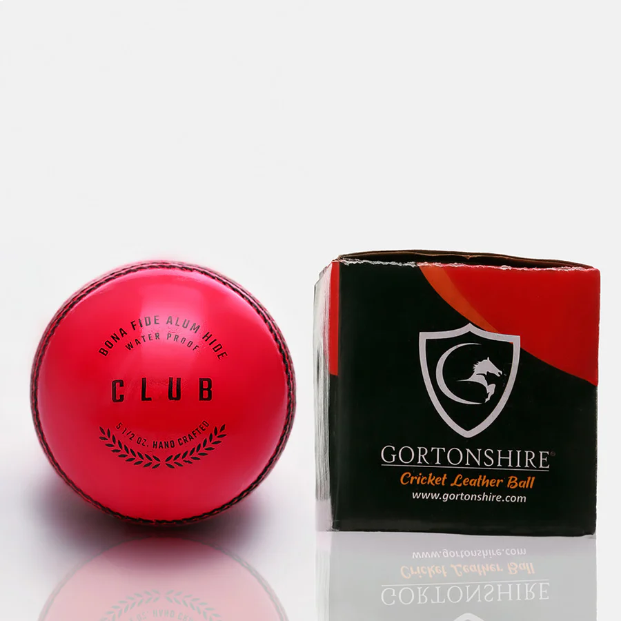 gortonshire club cricket ball pink gortonshire club cricket ball pink
